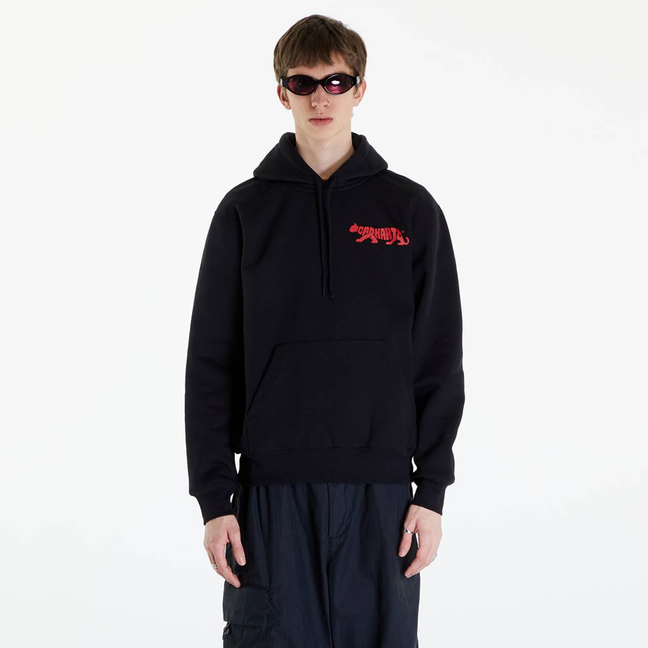 Mikina Carhartt WIP Rocky Script Hoodie UNISEX Black XS.