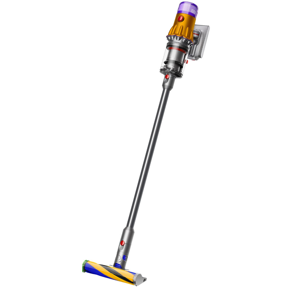 Dyson V12 Detect Slim Absolute 2023 - Tyčový vysávač.


	Bezkáblová prevádzka
	Možnosť vybratia tela a jeho použitia ako ručný vysávač
	Množstvo nadstavcov
	Viacstupňová filtrácia
	Výkonný, ľahký digitálny motor dosahuje až 125 000 ot./min
	Praktická úchytka na stenu
	Cyklónová technológia Radial Cyclone
	Až 60 minút prevádzky
	LCD displej
	Jednoduché vysypanie odpadovej nádobky






Predstavenie vysávača Dyson V12 Detect Slim Absolute 2023

Tyčový akumulátorový vysávač Dyson V12 Detect Slim Absolute 2023 je ideálnym pomocníkom na upratovanie vašej domácnosti.



Dokonalá detekcia vďaka ostrému svetelnému lúču

Vďaka osvetľovací podlahové hubici, ktorá svieti pod presne nastaveným uhlom, vám neunikne ani to najjemnejšie smietko prachu.



Praktický LCD displej

Informuje o výkone v reálnom čase, režime napájania a o životnosti batérie vrátane zobrazenia zostávajúcého času chodu a v prípade potreby upozorní aj na nutnosť údržby.



Veľmi výkonný motor

Motor Dyson Hyperdymium je výkonný, ľahký digitálny motor, ktorý dosahuje až 125 000 ot./min.



Technológia Radial Cyclone

14 cyklónov vytvára odstredivú silu až 100 000 G na zachytenie prachu a nečistôt z prúdu vzduchu, takže nedochádza k strate sily sania.



Batéria s veľkou výdržou

Batéria vysávača Dyson V12 Detect Slim Absolute 2023 vydrží vysávať až 60 minút bez poklesu výkonu.



Viacstupňová filtrácia

Perfektne utesnený filtračný systém zachytí 99,99 % mikroskopických častíc a alergénov už od veľkosti 0,3 mikrónu.



Karbónové vlákna

Čierne antistatické karbónové vlákna odstraňujú aj ten najjemnejší prach z hladkých podláh.



Tri režimy výkonu

Aby ste dosiahli vždy tie najlepšie výsledky, máte k dispozícii celkom 3 režimy výkonu:


	Auto– zaistí optimálne vyváženie výkonu a čas chodu.
	Eco – čas chodu vysávača Dyson V12 sa predĺži, takže môžete upratovať dlhšie.
	Boost – slúži na krátke a intenzívne upratovanie silne znečistených miest.




Bohaté príslušenstvo

Príslušenstvo k vysávaču Dyson V12 Detect Slim Absolute 2023 vám poskytne riešenie pre celý byt.