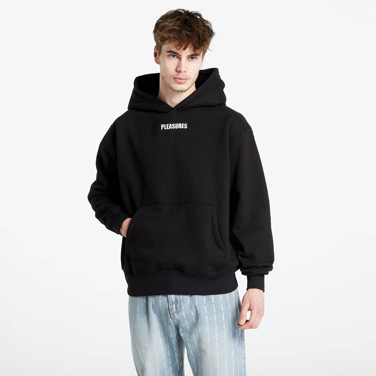 Mikina PLEASURES Dartboard Hoodie Black M.