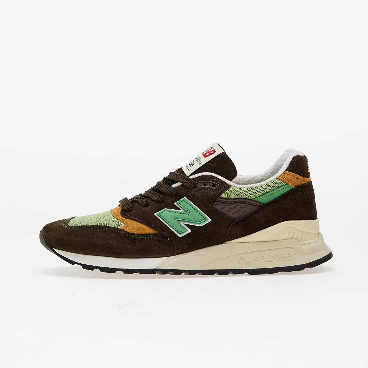 Tenisky New Balance 998 Made in USA Brown/ Green EUR 40.5.