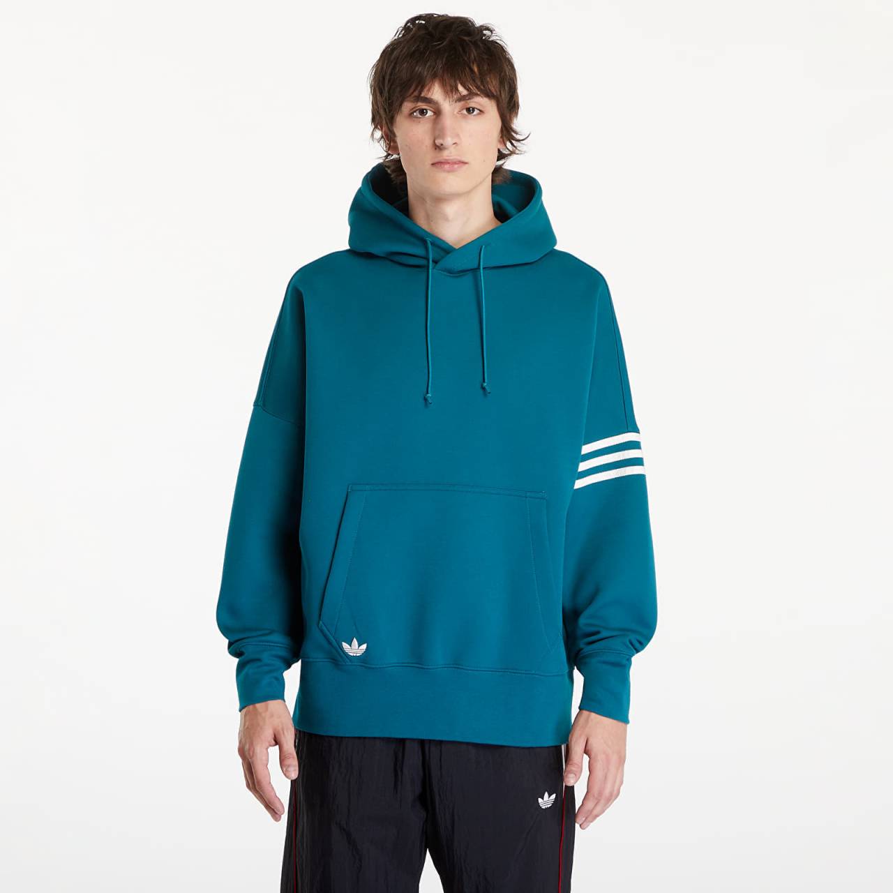 Mikina adidas Neuclassics Hoodie Legacy Teal XXL.