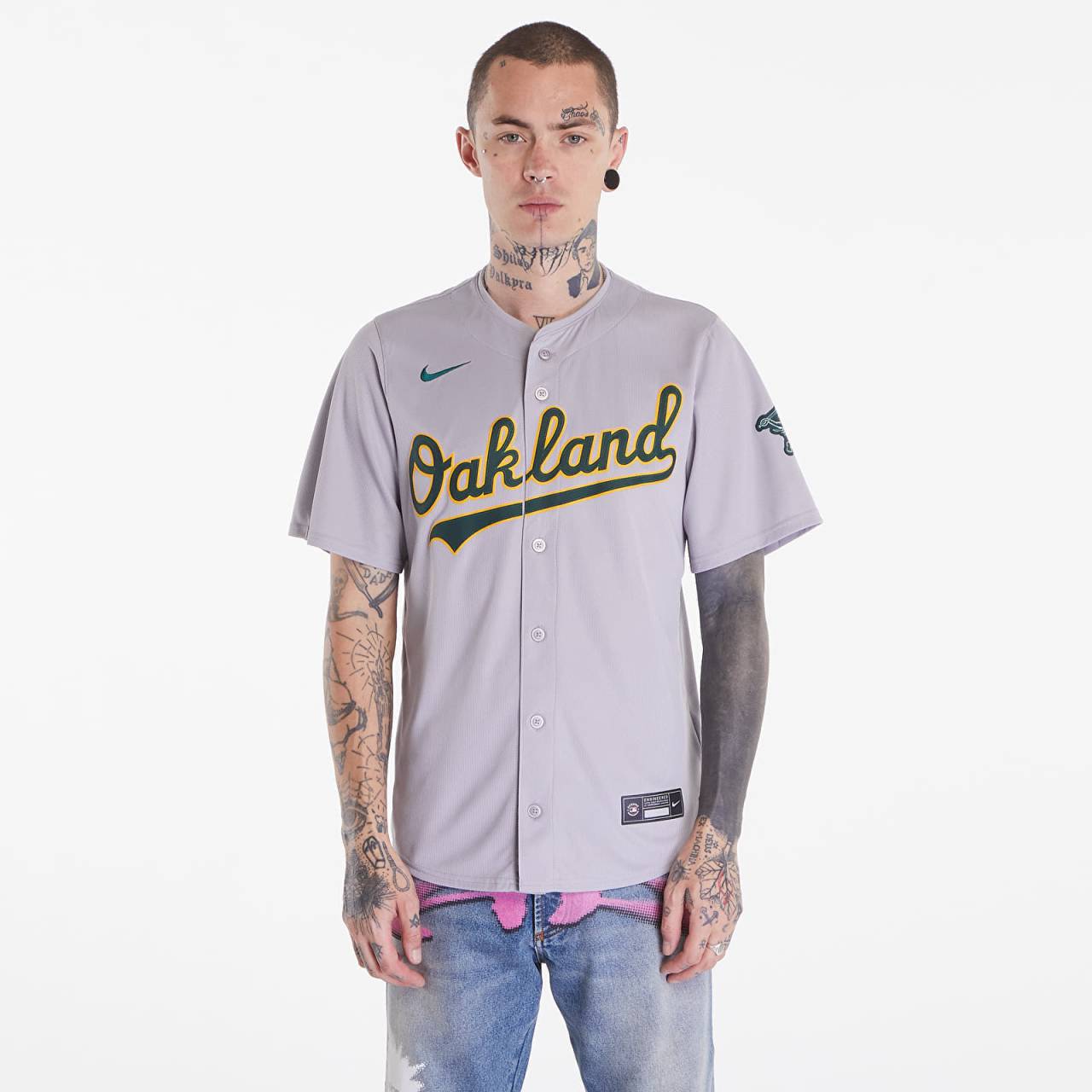 Tričko Nike MLB Limited Road Jersey Atmosphere Grey XL.