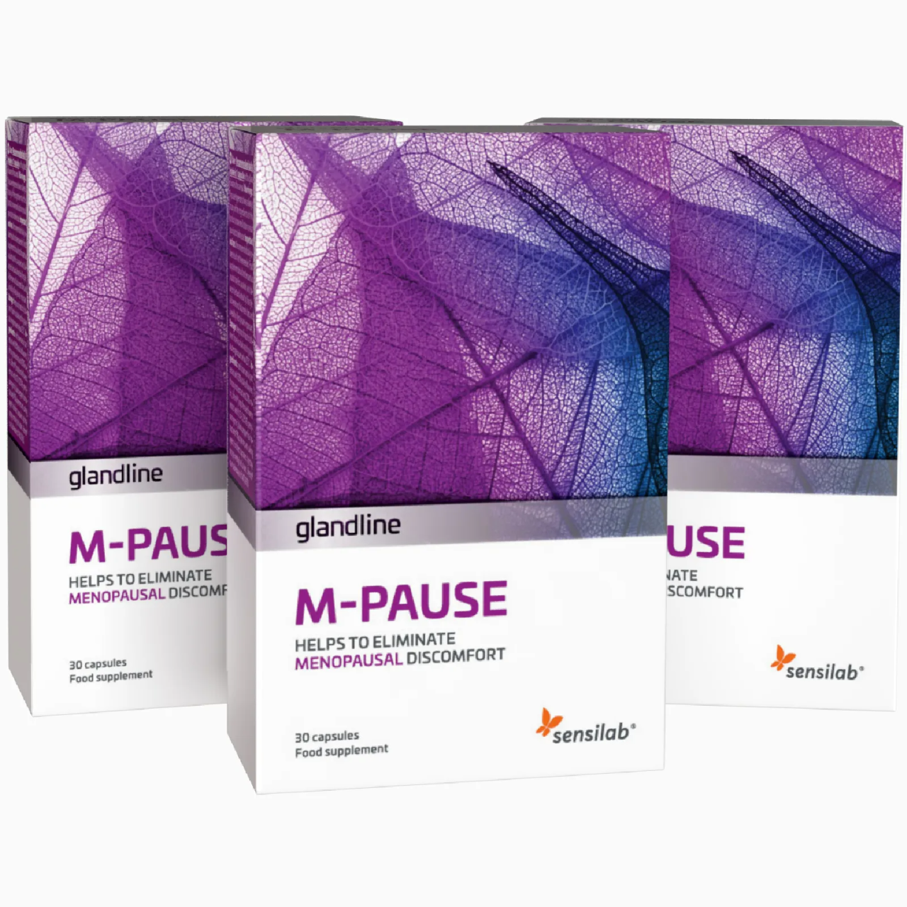 M-Pause: equilíbrio hormonal durante a menopausa - 3 caixas.