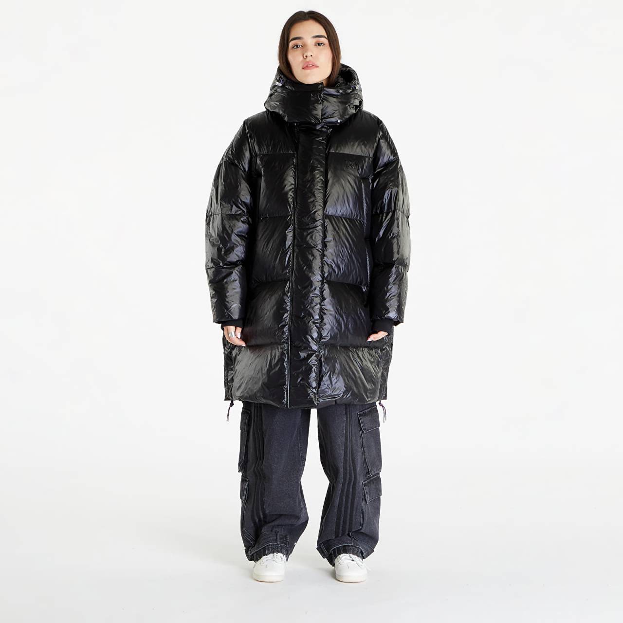 Bunda adidas Originals Long Puffer Jacket Black S.