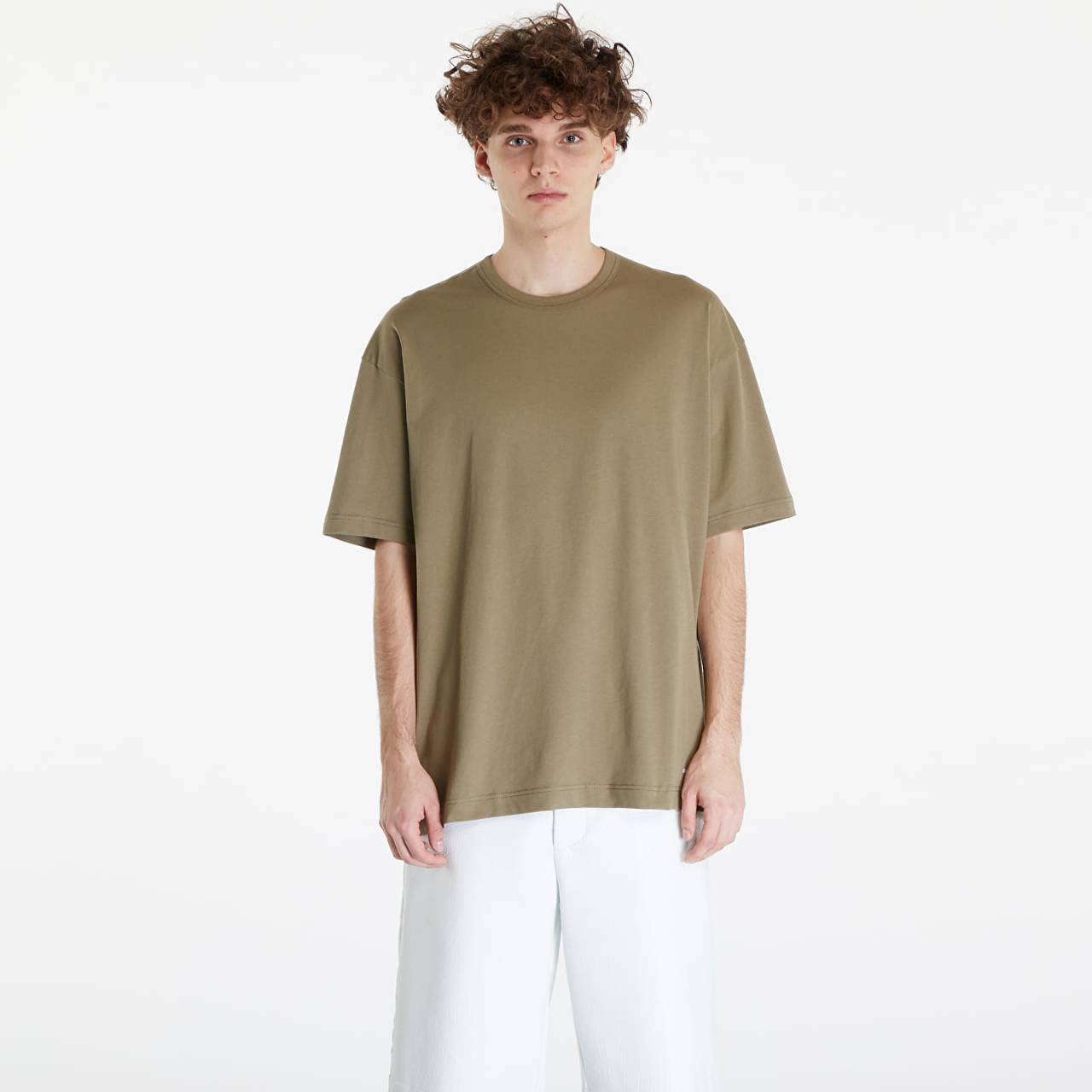 Tričko Comme des Garçons SHIRT Short Sleeve Tee Khaki L.