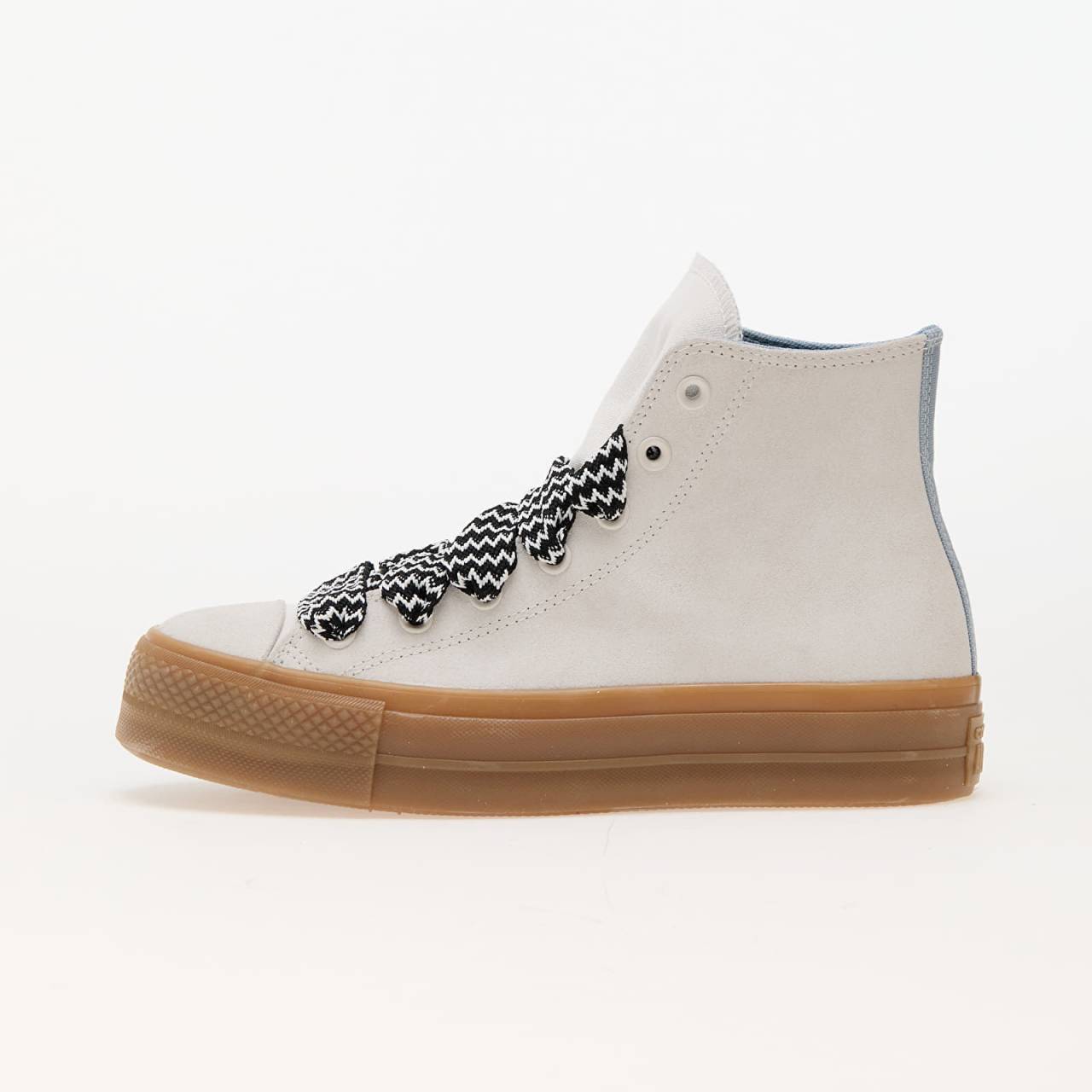 Tenisky Converse Chuck Taylor All Star Lift Platform Suede Vintage White/ Out Of The Blue EUR 38.