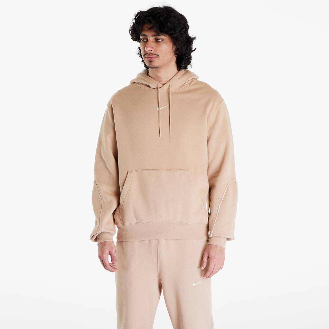 Mikina Nike x NOCTA Men's Fleece Hoodie Hemp/ Sanddrift XL.