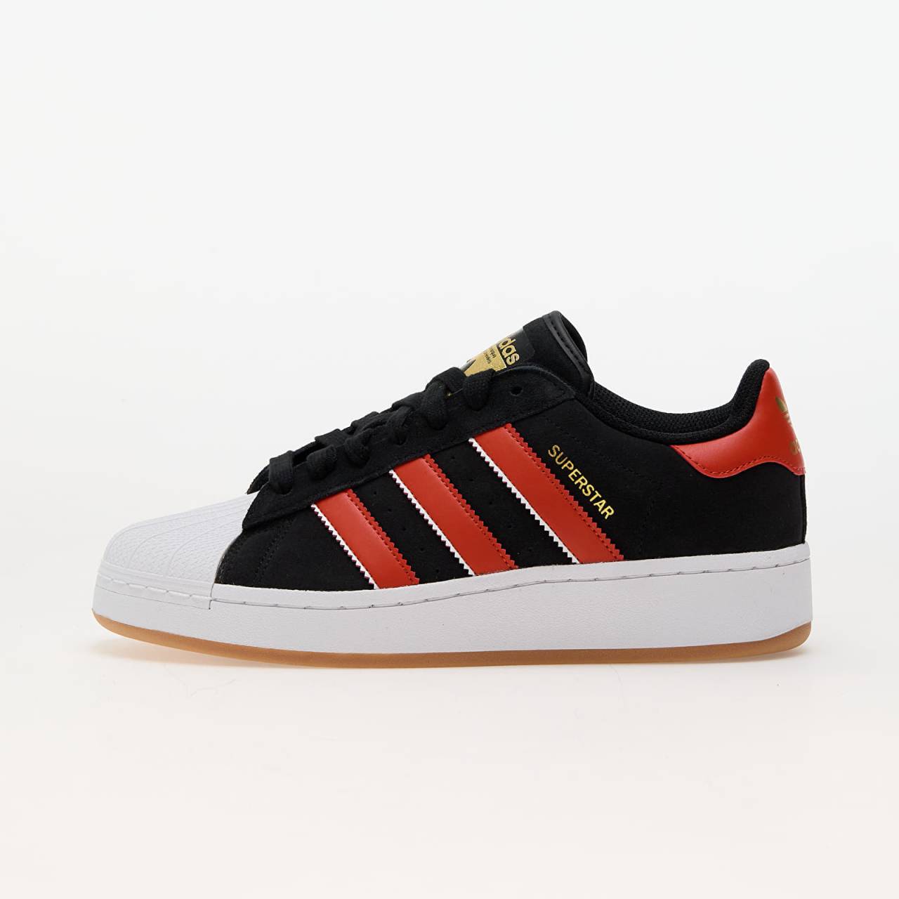 Tenisky adidas Superstar Xlg Core Black/ Preloveded Red/ Gold Metallic EUR 46.