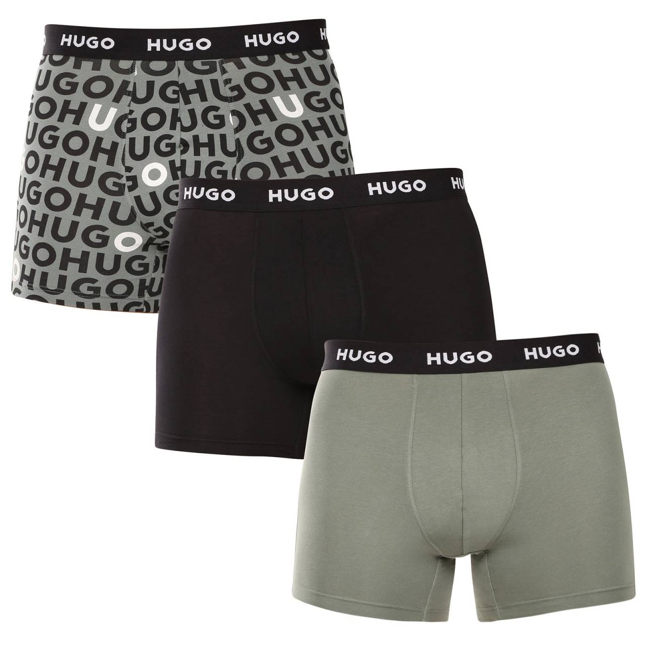 3PACK pánske boxerky HUGO viacfarebné (50532559 965) XL, trenky.
Stavte na nadčasovú eleganciu a špičkový komfort s pánskymi boxerkami HUGO.
Materiál, ktorý vám dokonale padne
Kombinácia vysokokvalitnej bavlny s prímesou elastanu zaručuje optimálnu kombináciu pohodlia a pružnosti.
Štýl, ktorý hovorí sám za seba
Striedma farebnosť je vhodná pre všetkých mužov, ktorí nemajú radi módne výstrelky.
Prečo si zamilujete boxerky HUGO

Prvotriedny materiál v kombinácii bavlny a elastanu.
Elegantný dizajn v klasických farbách.
Dlhšie nohavičky pre väčšie pohodlie.

Spodná bielizeň Hugo pre milovníkov pohodlia a luxusu
Značka spodnej bielizne Hugo patrí do rodiny odevov Hugo Boss a vyniká kvalitnými materiálmi a precíznym spracovaním.
Ako sa starať o boxerky HUGO
Aby vaše obľúbené boxerky dlho vydržali, odporúčame dodržiavať tieto tipy.

Pranie: Per je pri teplote 40 °C.
Sušenie: Boxerky môžeš sušiť v sušičke na šetrný program.
Žehlenie: Pokiaľ je potrebné, žehli ich naruby pri nižšej teplote.

Tip: Staňte sa expertom na údržbu spodnej bielizne vďaka radám v našom článku a doprajte svojim obľúbeným kúskom starostlivosť, ktorú si zaslúžia.