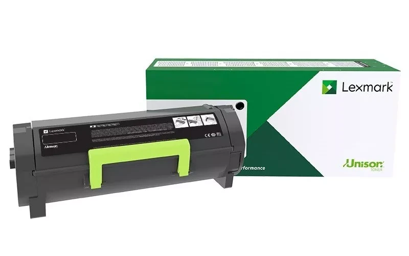 Lexmark 58D2U00 čierny (black) originálny toner.
Originálny toner = záruka priamo od výrobcu tlačiarne
100 % použitie v tlačiarni - bezproblémové fungovanie s vašou tlačiarňou
Použitím originálnej náplne predlžujete životnosť tlačiarne
Osvedčená špičková kvalita - vysoko kvalitná a spoľahlivá tlač originálnou tlačovou kazetou od prvej do poslednej stránky
Trvalé a profesionálne výsledky tlače - dlhodobá udržateľnosť tlače
Kratšia prodleva pri tlači stránok
Garancia Vašej spokojnosti s použitím našej originálnej náplne
Zabezpečujeme bezplatnú recykláciu originálnych náplní
Zlyhanie náplne v menej ako 1% prípadov
Jednoduchá a rýchla výmena náplne

Kód výrobcu: 58D2U00