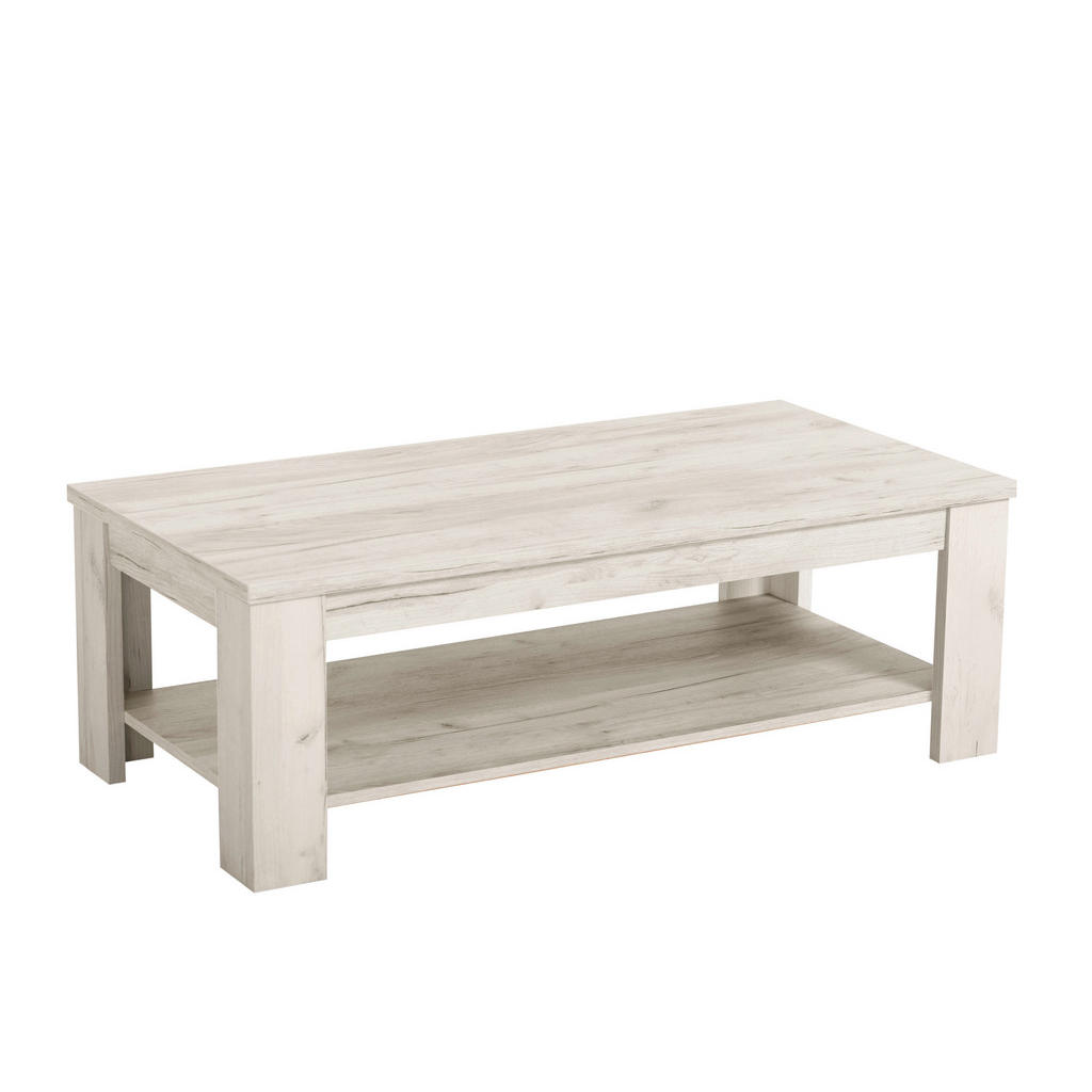 Carryhome KONFERENČNÝ STOLÍK, farba strieborného duba, kompozitné drevo, 120/41,5/60 cm.