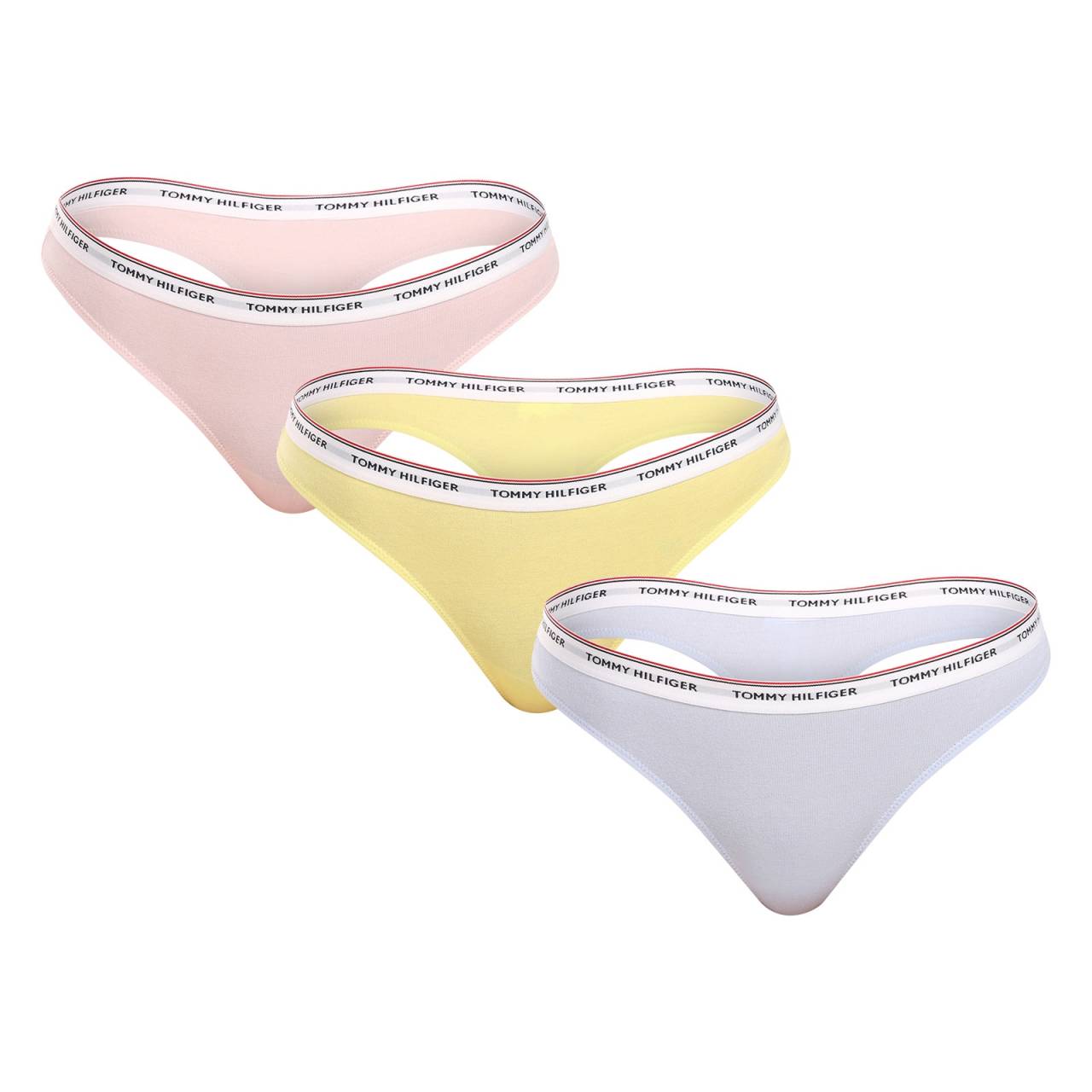 3PACK ženske tangice Tommy Hilfiger večbarvne (UW0UW04894 0VQ) S.
Tommy Hilfiger tangice - vrhunski slog, ki vas bo navdušil!
Ženske tangice Tommy Hilfiger so idealne za ženske, ki imajo rade udobje pri vseh prostočasnih dejavnostih in vsakodnevnem nošenju.
Več informacij najdete v klasičnih informacijah o izdelku.