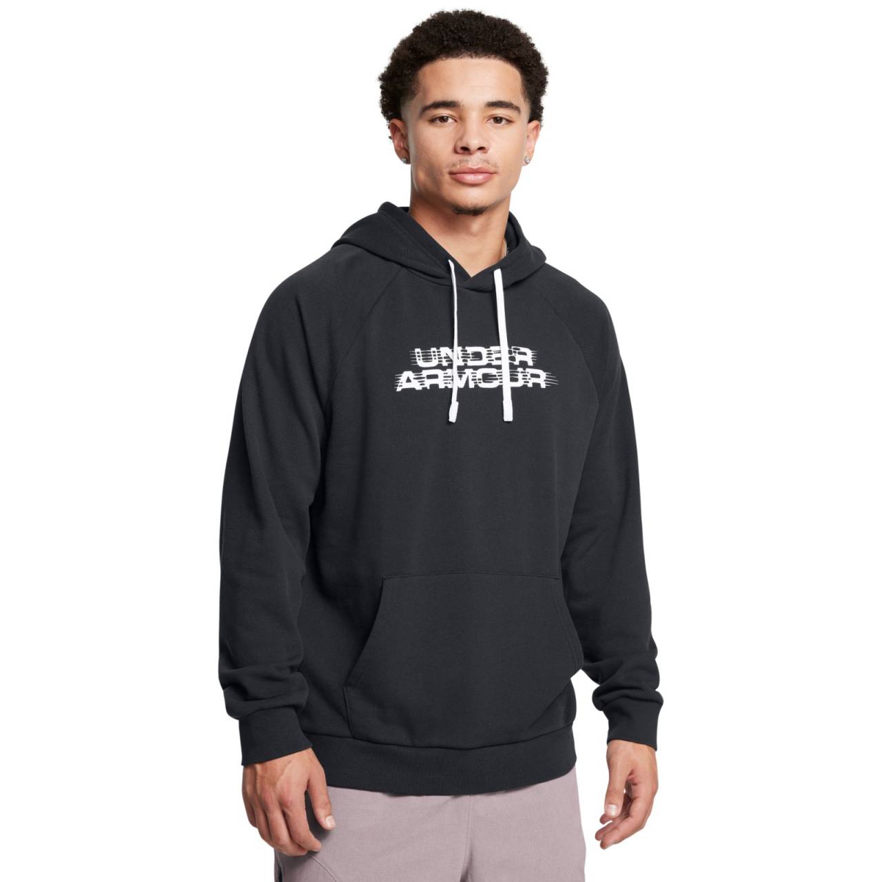Under Armour Rival Fleece Textured Glitch Hoodie M.