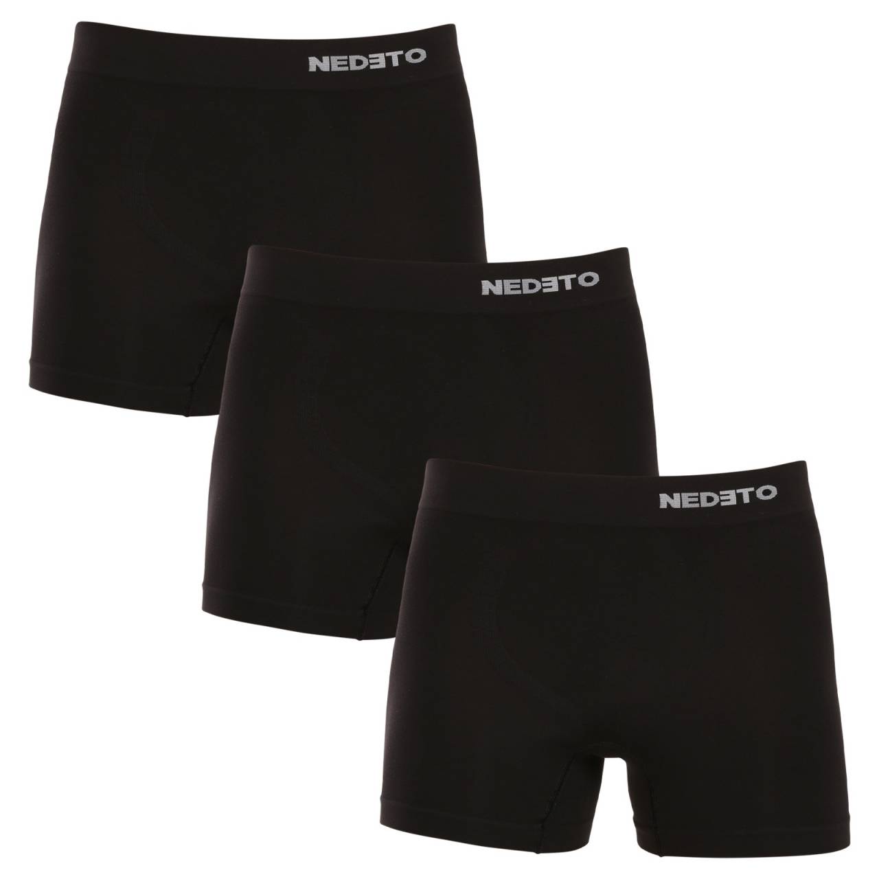 3PACK pánske boxerky Nedeto bezšvové bambusové čierne (3NDTB001S) M, trenky.
Pánske boxerky Nedeto z bambusovej viskózy ti ponúknu nielen výnimočné pohodlie, ale aj štýlový a funkčný design.
Prémiový materiál ťa bude rozmaznávať každý deň
Boxerky sú vyrobené z bambusovej viskózy s prímesou elastanu.
Moderný dizajn, ktorý ťa bude baviť
Bezšvová konštrukcia boxeriek Nedeto ti zaistí maximálne pohodlie bez nepríjemných otlakov a zarezávania.
Prečo by si mal boxerky Nedeto rozhodne vyskúšať

Antibakteriálna bambusová viskóza: Pomáha eliminovať pachy a zaisťuje sviežosť.


Bezšvový dizajn: Žiadne švy, ktoré by ťa mohli tlačiť, maximálne pohodlie.


Dlhšie nohavičky: Vhodné na šport i každodenné nosenie.


Skvelý pomer ceny a kvality: Za nízku cenu získaš hneď tri kúsky kvalitnej spodnej bielizne.

Česká značka Nedeto vsádza na kvalitu za príjemnú cenu
Boxerky Nedeto u nás nosíme všetci, vyrobili sme si ich totiž sami. Tieto ponožky sú vyrobené v Turecku.
Ako sa starať o svoje bambusové boxerky Nedeto
Aby si tvoje nové boxerky zachovali svoju kvalitu čo najdlhšie, dodržuj nasledujúce pokyny:

Pranie: Per boxerky na 30°C s jemnými pracími prostriedkami, aby sa zachovala kvalita bambusových vlákien.


Sušenie: Boxerky je možné sušiť v sušičke na nízku teplotu, ale ideálne je sušenie na vzduchu, aby sa predĺžila ich životnosť.


Žehlenie: Pokiaľ je potrebné, boxerky môžeš žehliť pri nízkej teplote.