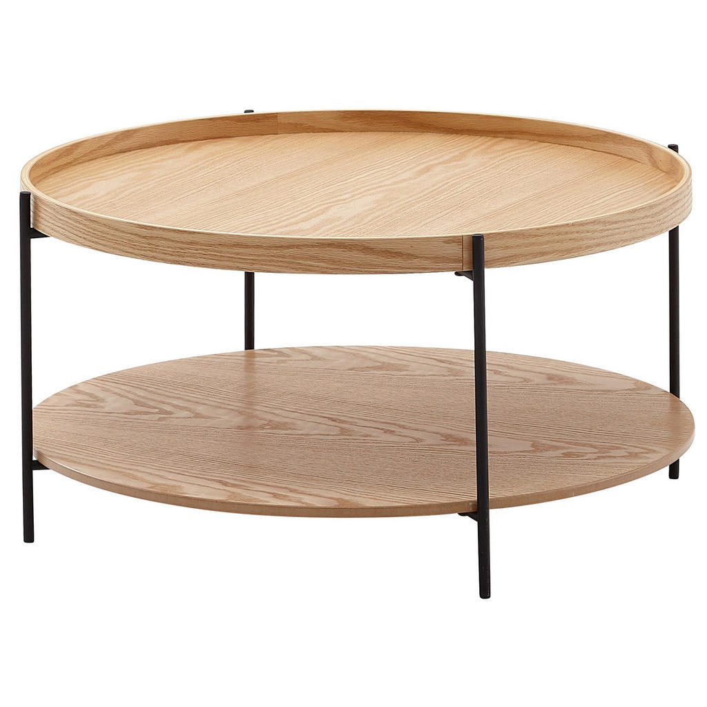 MID.YOU KONFERENČNÝ STOLÍK, hnedá, kompozitné drevo, 78/78/40 cm.