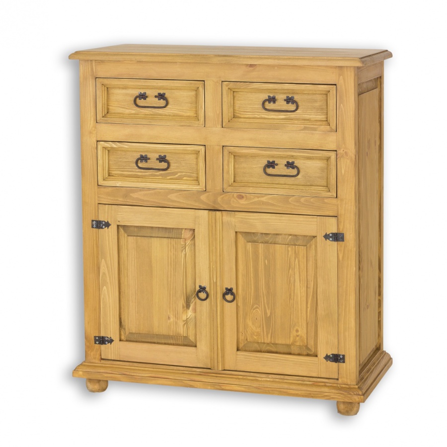 Sedliacka komoda z masívu com 07 - k01 svetlá borovica.

 

Sedliacky nábytok z masívu ponúkame v niekoľkých odtieňoch morenia, od svetlo bielej až po temne čiernu.

 

Aj tento sedliacky nábytok je ručne vyrábaný a pri jeho výrobe je kladený veľký dôraz na detaily spracovania.

 

Z dôvodu výroby sedliackeho nábytku na zákazku, sme nútení požadovať od zákazníka zálohu v minimálnej výške 500 - 1000 Kč podľa hodnoty nábytku.