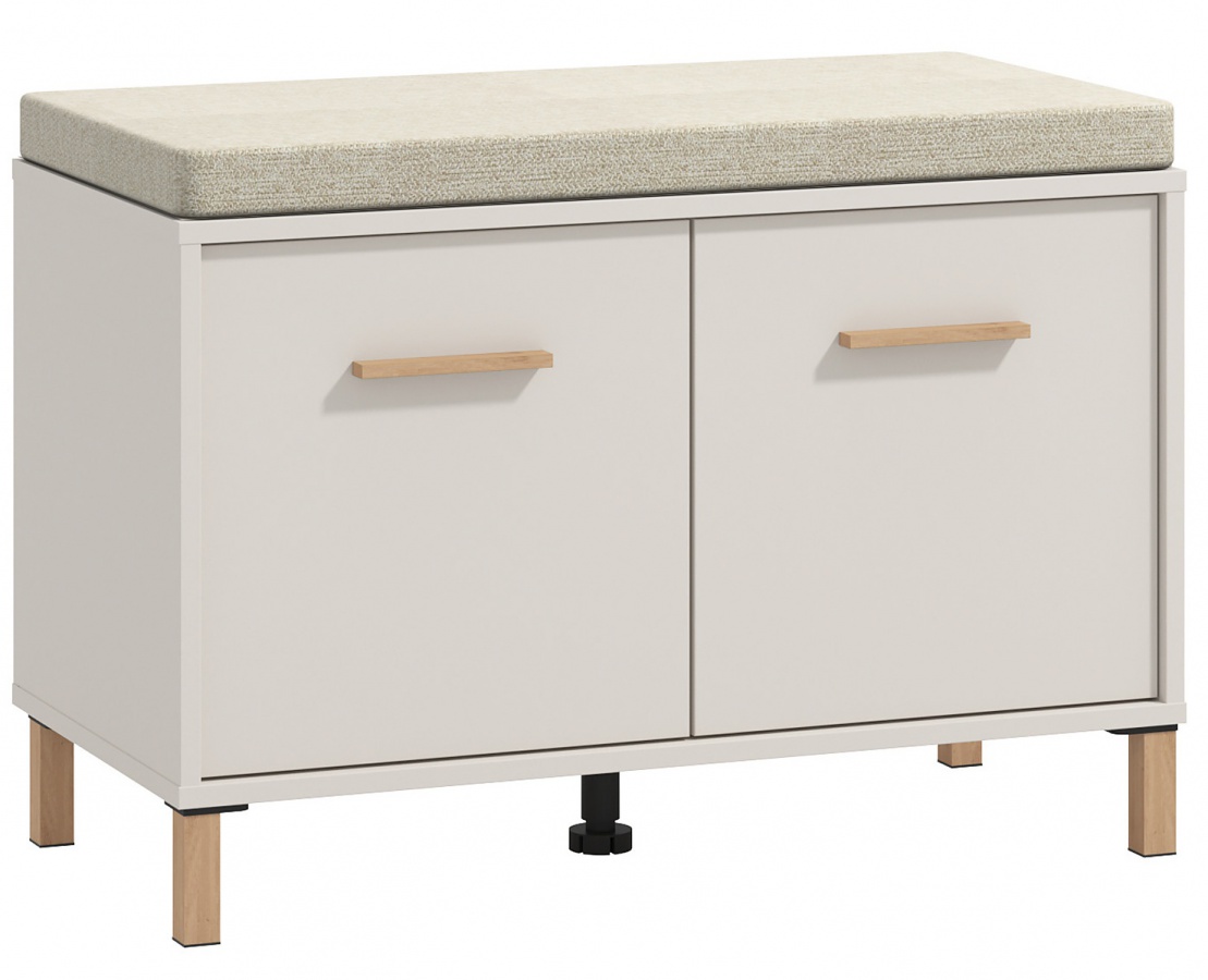 Botník s polstrovaním katharos - béžová/dub artisan.

 

Dvierkový botník je ideálnou voľbou do menších priestorov.

 

Rozmery botníku s polstrovaním Katharos sú 80x52x40cm (š, v, h).

 

Všetky produkty z kolekcie Katharos nájdete nižšie v súvisiacich produktoch.