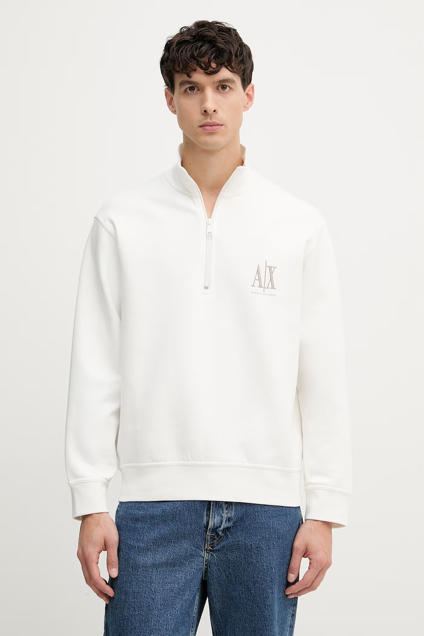 Armani Exchange mikina pánska s bavlnou.