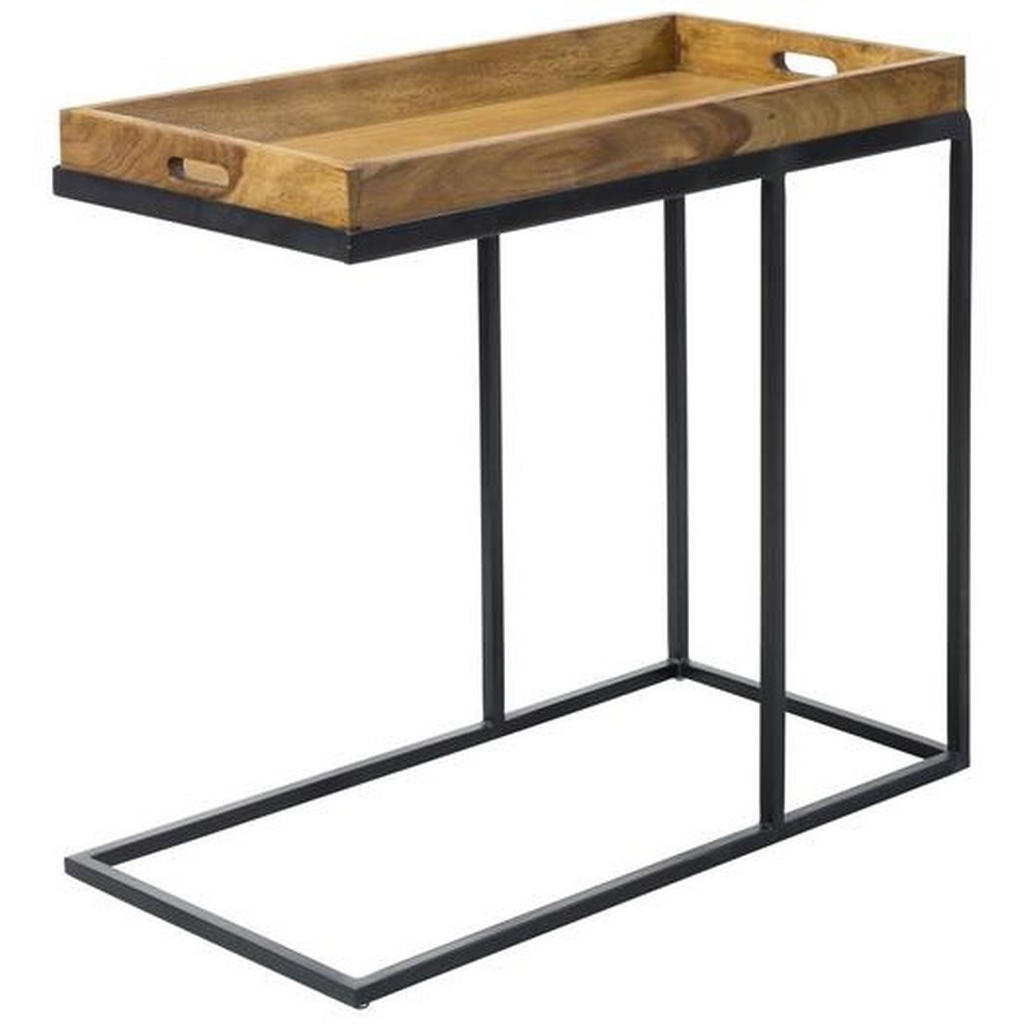 MID.YOU PRÍRUČNÝ STOLÍK, indický palisander, farba indického palisandra.