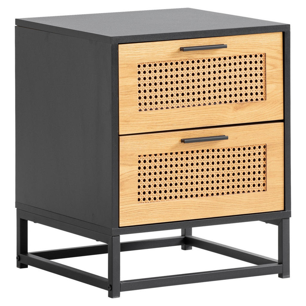 Livetastic NOČNÝ STOLÍK, čierna, 45/56/45 cm.