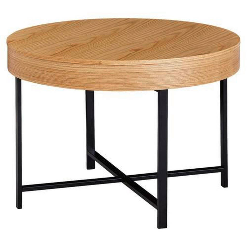 MID.YOU KONFERENČNÝ STOLÍK, farba duba, drevo, kompozitné drevo, 69/69/49 cm.