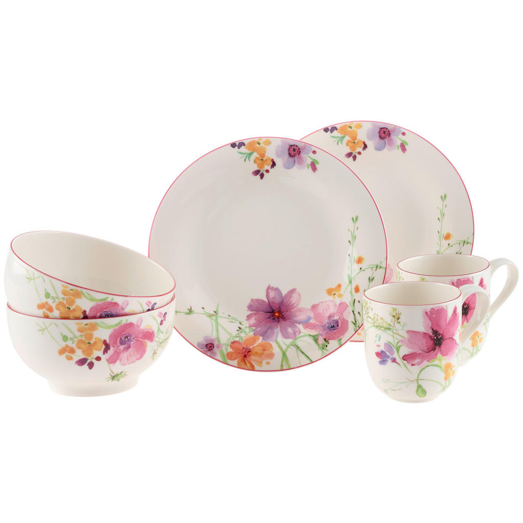 Villeroy & Boch KOMBINOVANÝ SERVIS 8-dielne, porcelán keramika.