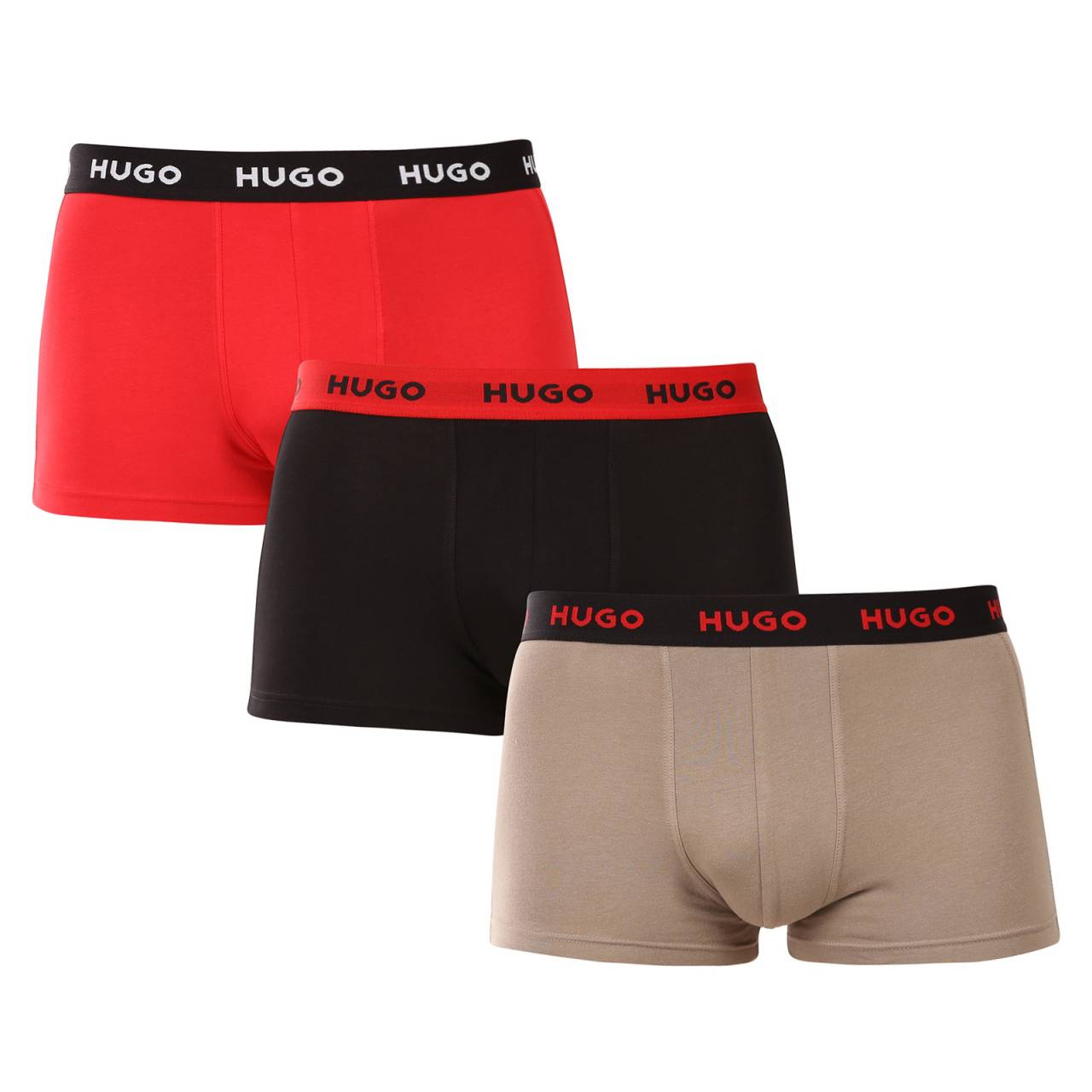 3PACK muške bokserice HUGO višebojan (50532611 979) XL.
Odlučite se za bezvremensku eleganciju i vrhunsku udobnost s HUGO muškim boksericama.
Materijal koji se savršeno prilagođava vama
Kombinacija visokokvalitetnog pamuka s dodatkom elastana osigurava optimalnu kombinaciju udobnosti i fleksibilnosti.
Stil koji govori sam za sebe
Smirujuća shema boja prikladna je za sve muškarce kojima ne smeta ekscentričnost.
Zašto ćete voljeti HUGO bokserice

Vrhunski materijal u kombinaciji pamuka i elastana.
Elegantni dizajn u klasičnim bojama.
Duže nogavice za veću udobnost.

Hugo donje rublje za ljubitelje udobnosti i luksuza
Marka donjeg rublja Hugo pripada obitelji odjeće Hugo Boss i ističe se jednako visokokvalitetnim materijalima i preciznom izradom.
Kako se brinuti za HUGO bokserice
Kako bi vam omiljene bokserice dulje trajale, preporučujemo da slijedite ove savjete.

Pranje: Olovka je na temperaturi od 40 °C.
Sušenje: Bokserice možete sušiti u sušilici na nježnom ciklusu.
Peglanje: Ako je potrebno, peglajte ih naopačke na nižoj temperaturi.

Savjet: Postanite stručnjak za održavanje donjeg rublja zahvaljujući savjetima u našem članku i pružite svojim omiljenim komadima njegu koju zaslužuju.