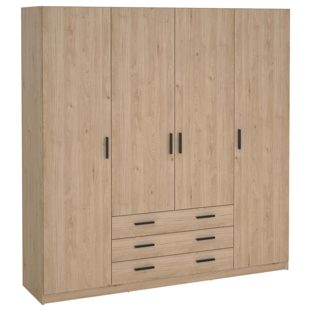 MID.YOU ŠATNÍKOVÁ SKRIŇA, farba duba, 195,5/200,4/49,6 cm.