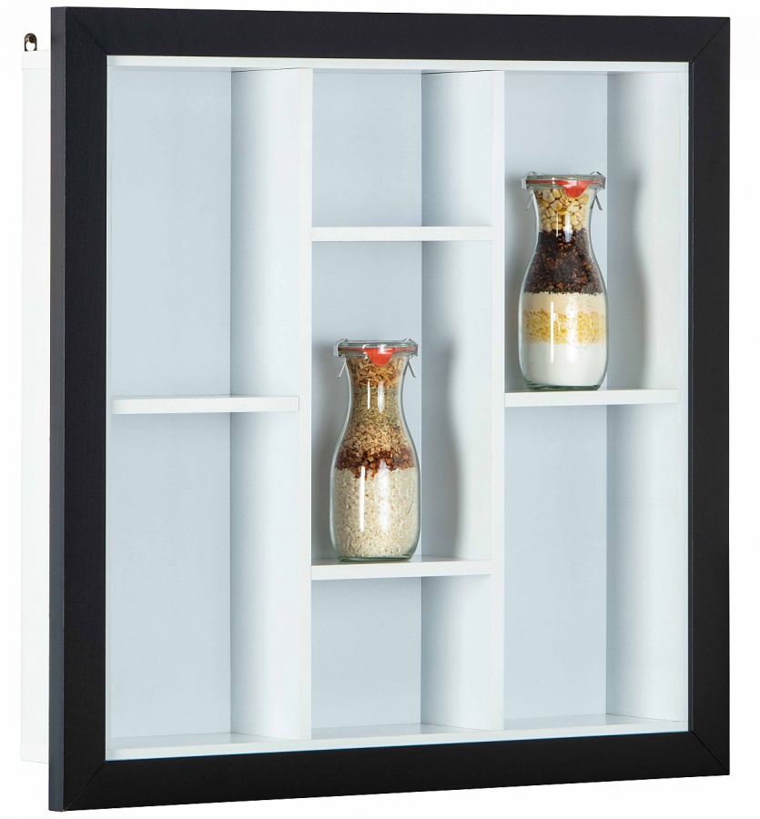 Nástenná polica s priehradkami i kaspian - biela/čierna.

 

Rozmery nástennej police s priehradkami I Kaspian sú 67x67x14cm (š, v, h).

 

Všetky produkty z kolekcie Kaspian nájdete nižšie v súvisiacich produktoch.