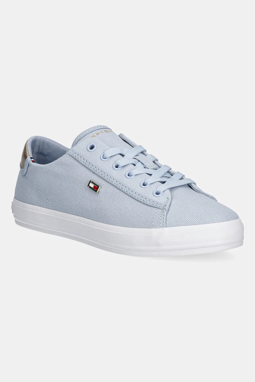 Tenisky Tommy Hilfiger VULC CANVAS LACE UP SNEAKER FW0FW08647.