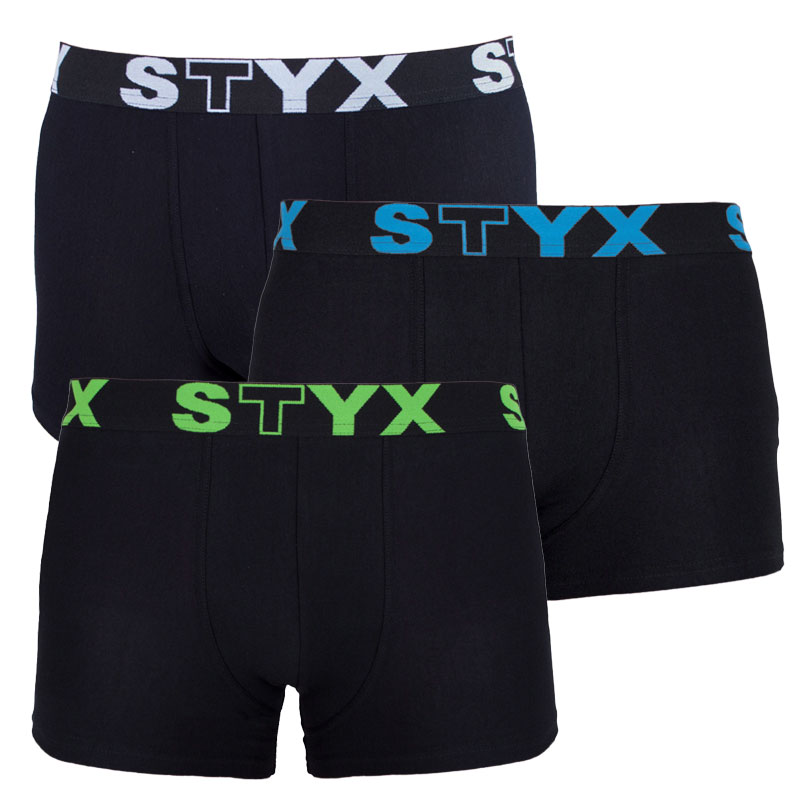 3PACK pánske boxerky Styx športová guma viacfarebné (G9606162) L, trenky.
Boxerky Styx pre mužov, ktorí majú štýl
Pánske boxerky Styx patria k našim najpredávanejším produktom a my sa tomu vôbec nečudujeme.
Spodná bielizeň Styx pre tvoje dokonalé pohodlie
Boxerky a trenírky českej značky Styx sú známe predovšetkým pre svoj jedinečný vzhľad.