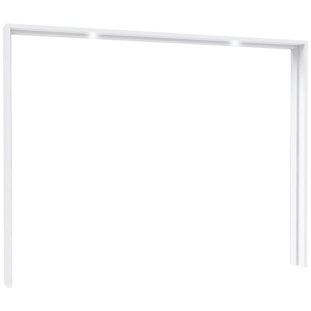 home24 PASPARTOVÝ RÁM, biela, biela s vysokým leskom, 280,6/215,1/23,8 cm.