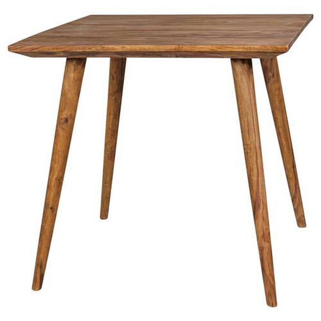 MID.YOU JEDÁLENSKÝ STÔL, indický palisander, farba indického palisandra, 80/76/80 cm.