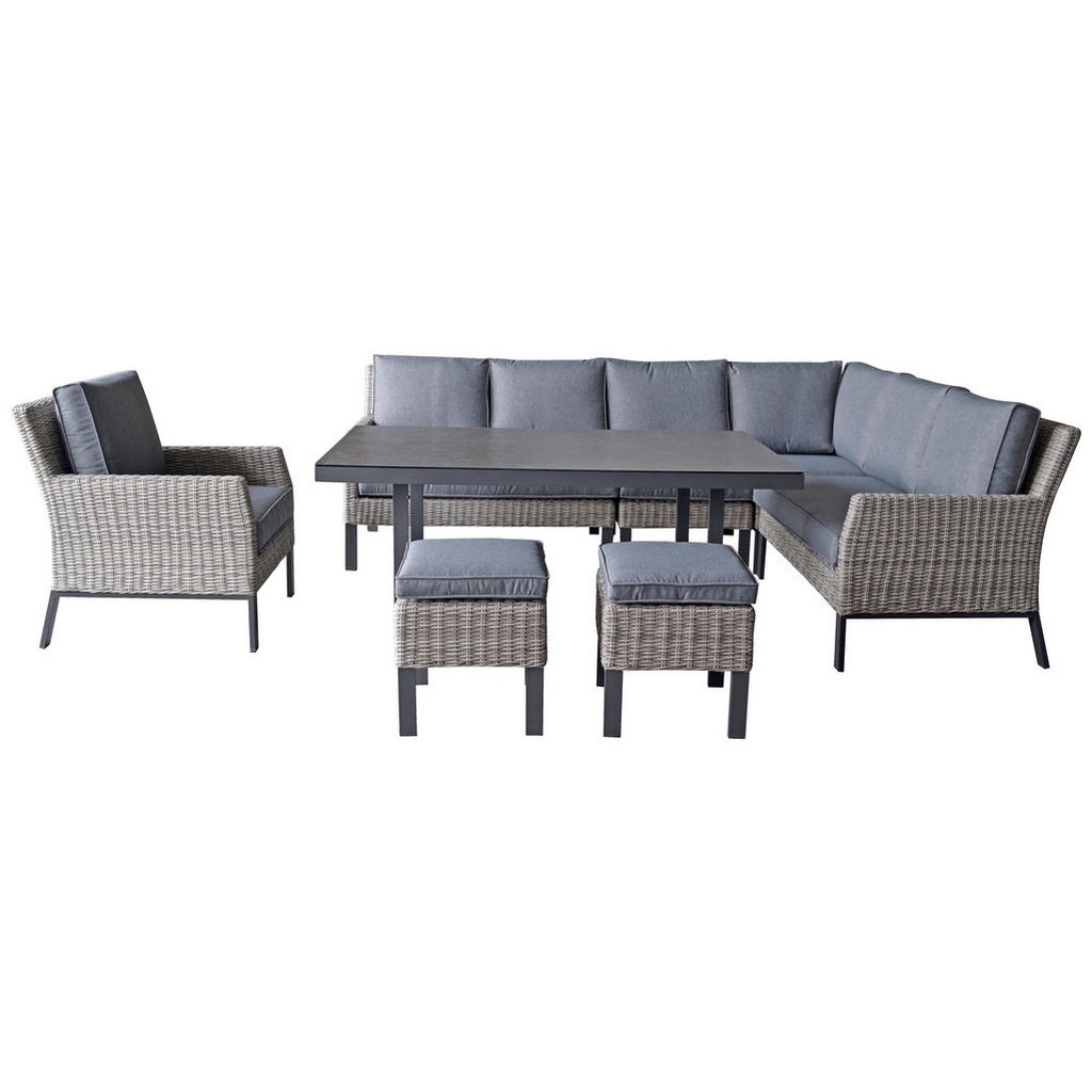 Amatio TERASOVÁ SEDACIA SÚPRAVA kov, plast, sklo, textil.