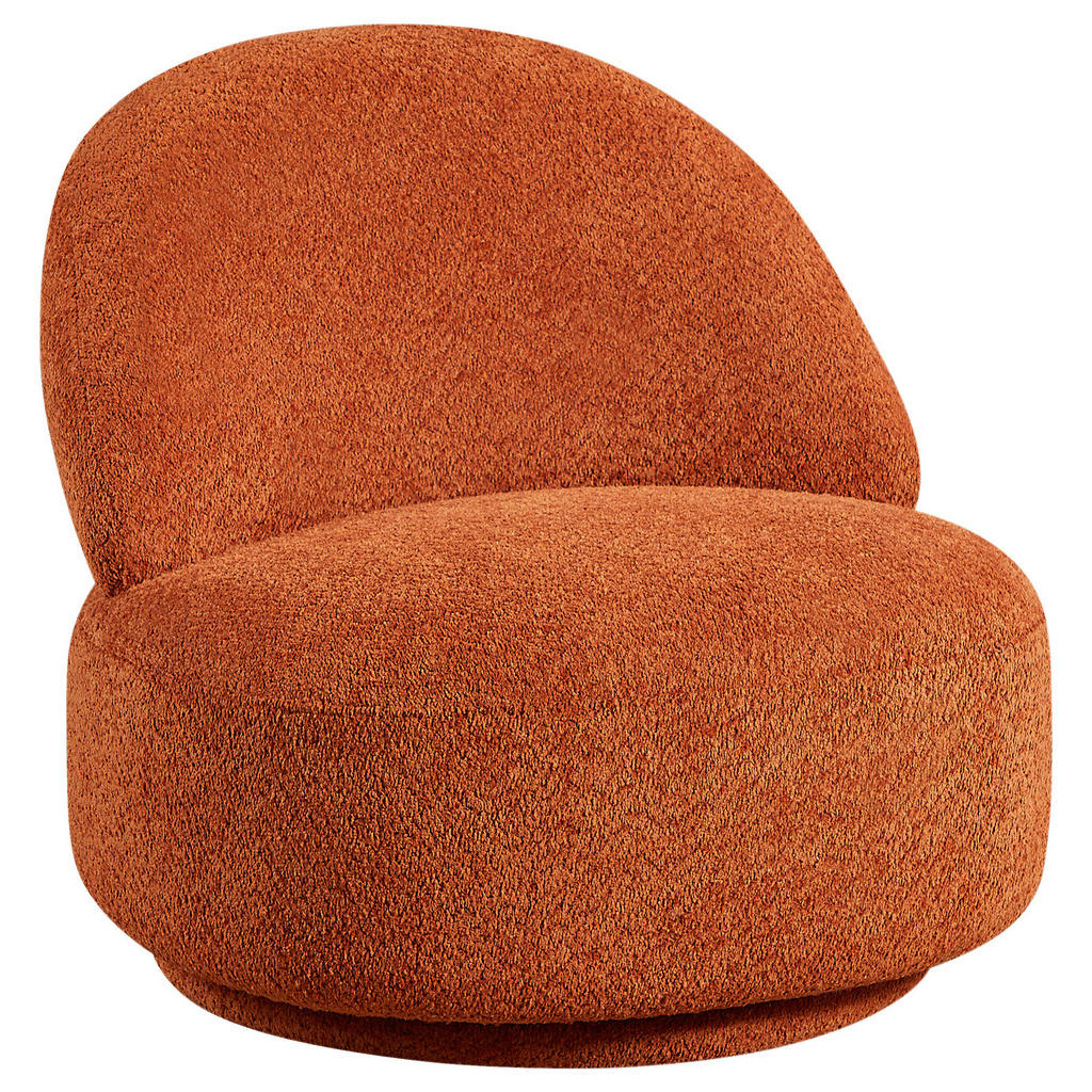 Carryhome KRESLO, drevo, textil, hrdzavá.