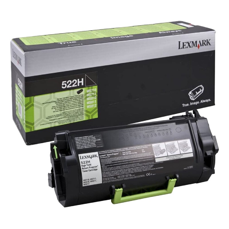 Lexmark 52D0H0N čierny (black) originálny toner.
Originálny toner = záruka priamo od výrobcu tlačiarne
100 % použitie v tlačiarni - bezproblémové fungovanie s vašou tlačiarňou
Použitím originálnej náplne predlžujete životnosť tlačiarne
Osvedčená špičková kvalita - vysoko kvalitná a spoľahlivá tlač originálnou tlačovou kazetou od prvej do poslednej stránky
Trvalé a profesionálne výsledky tlače - dlhodobá udržateľnosť tlače
Kratšia prodleva pri tlači stránok
Garancia Vašej spokojnosti s použitím našej originálnej náplne
Zabezpečujeme bezplatnú recykláciu originálnych náplní
Zlyhanie náplne v menej ako 1% prípadov
Jednoduchá a rýchla výmena náplne

Kód výrobcu: 52D0H0N
