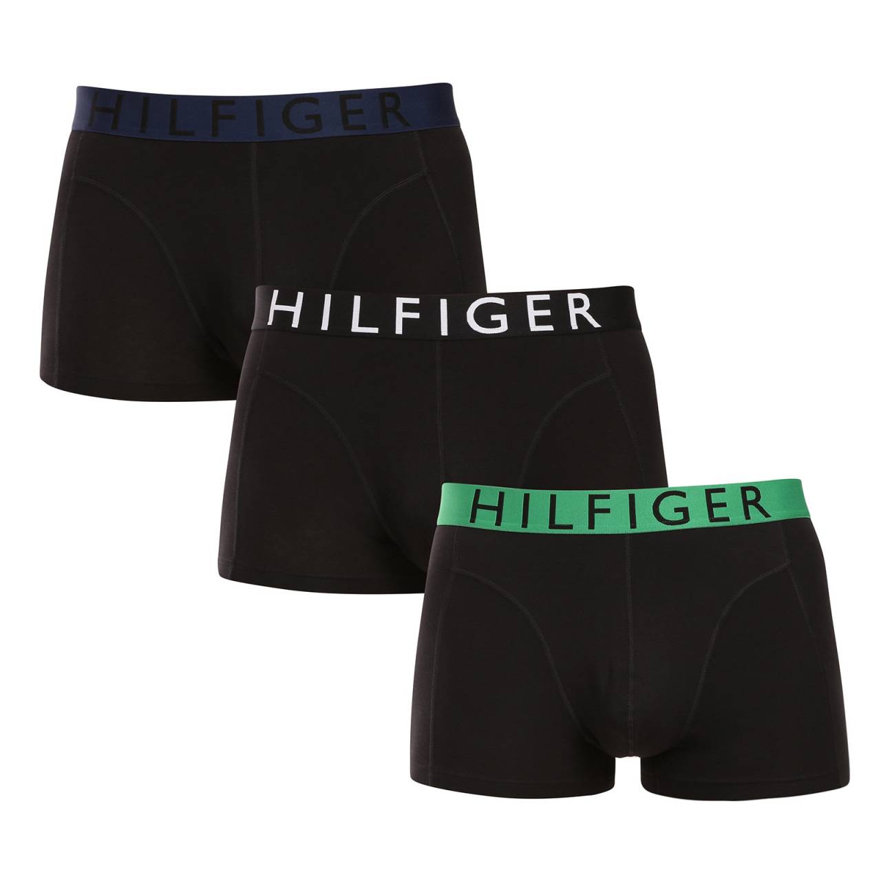 3PACK Herren Klassische Boxershorts Tommy Hilfiger schwarz (UM0UM03465 0SP) XL.
Gönnen Sie sich zeitlosen Stil und höchsten Komfort mit den Herren-Boxershorts von Tommy Hilfiger.
Hochwertiges Material für maximalen Komfort
Die Tommy Hilfiger Boxershorts sind aus weicher, sehr angenehm zu tragender Baumwolle mit einem Hauch von Elastan gefertigt, was ihnen Flexibilität und Haltbarkeit verleiht.
Ikonischer Stil und präziser Schnitt
Die Boxershorts haben längere Beine, die nicht hochgekrempelt werden und ausreichend Abdeckung und Komfort bieten.
Warum Sie Tommy Hilfiger Boxershorts nicht verpassen dürfen

Hochwertige Baumwolle mit Elastan: Weich, atmungsaktiv und bequem für ganztägigen Tragekomfort.
Längeres Bein und elastischer Bund: Stabilität, Stil und kein Scrollen.
Elegantes und zeitloses Design: Ideal für den Alltag und besondere Anlässe.

Tommy Hilfiger Unterwäsche ist eine Garantie für höchste Qualität
Die Marke Tommy Hilfiger wurde vor fast 40 Jahren zu einer Ikone amerikanischer Kleidung, und ihre farbenfrohe Palette aus Blau, Rot und Weiß ist auf den ersten Blick zu erkennen.
Pflegehinweise für Tommy Hilfiger Boxershorts

Waschen: Per bei 30 °C.
Trocknen: Boxer können bei niedriger Temperatur im Wäschetrockner getrocknet werden.
Bügeln: Falls erforderlich, können sie bei einer niedrigeren Temperatur gebügelt werden.

Tip: Das perfekte Stück Unterwäsche zu finden, kann manchmal eine Herausforderung sein.