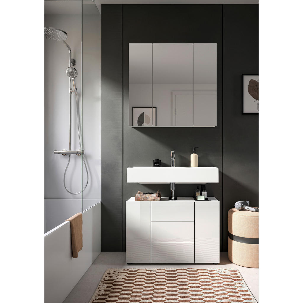 MID.YOU KÚPEĽŇA biela, biela s vysokým leskom.