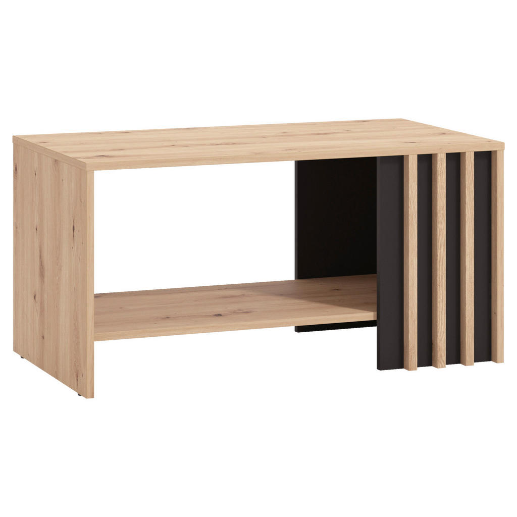 Hom`in KONFERENČNÝ STOLÍK, čierna, dub artisan, kompozitné drevo, 90/49,5/45 cm.