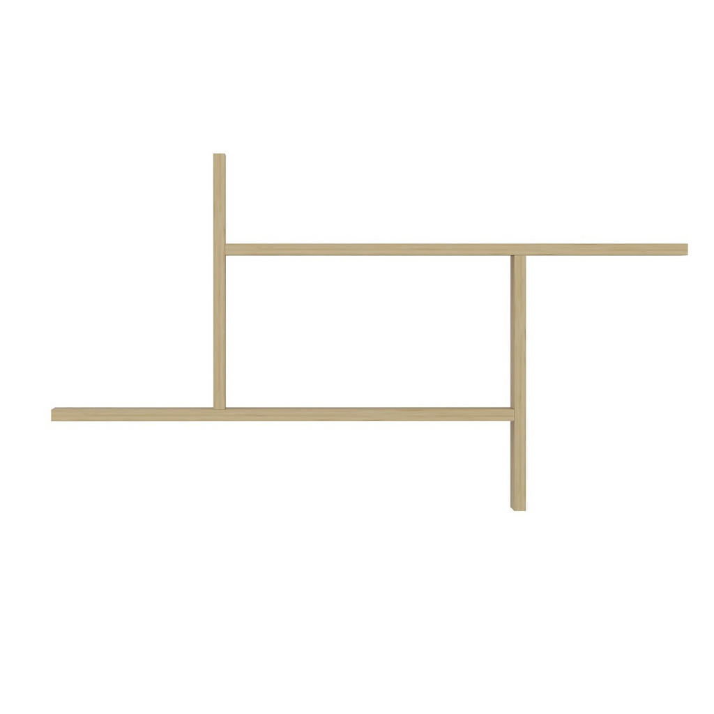 MID.YOU NÁSTENNÝ REGÁL, farba duba.