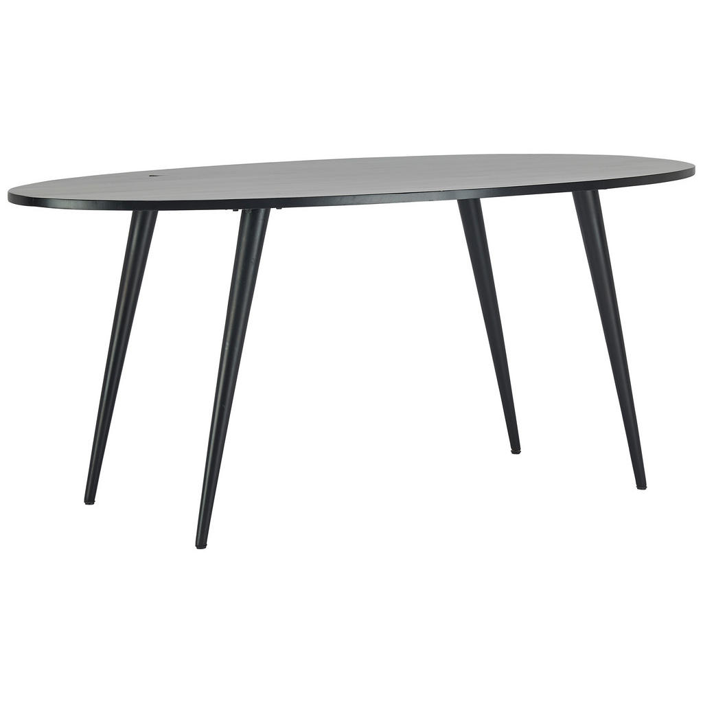 MID.YOU JEDÁLENSKÝ STÔL, mangové drevo, čierna, 175/90/76 cm.