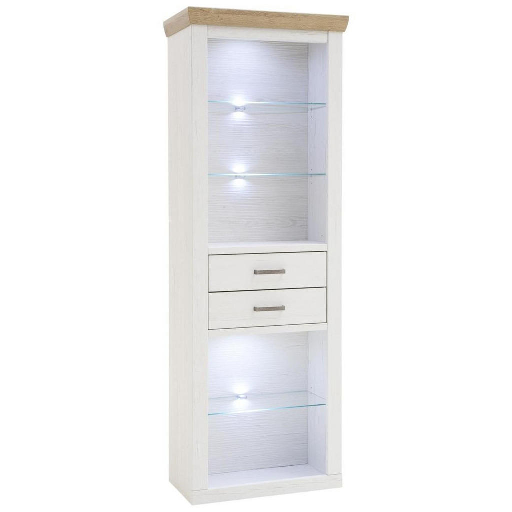 Livetastic REGÁL, farba duba, farba pínie, 73/210/40 cm.