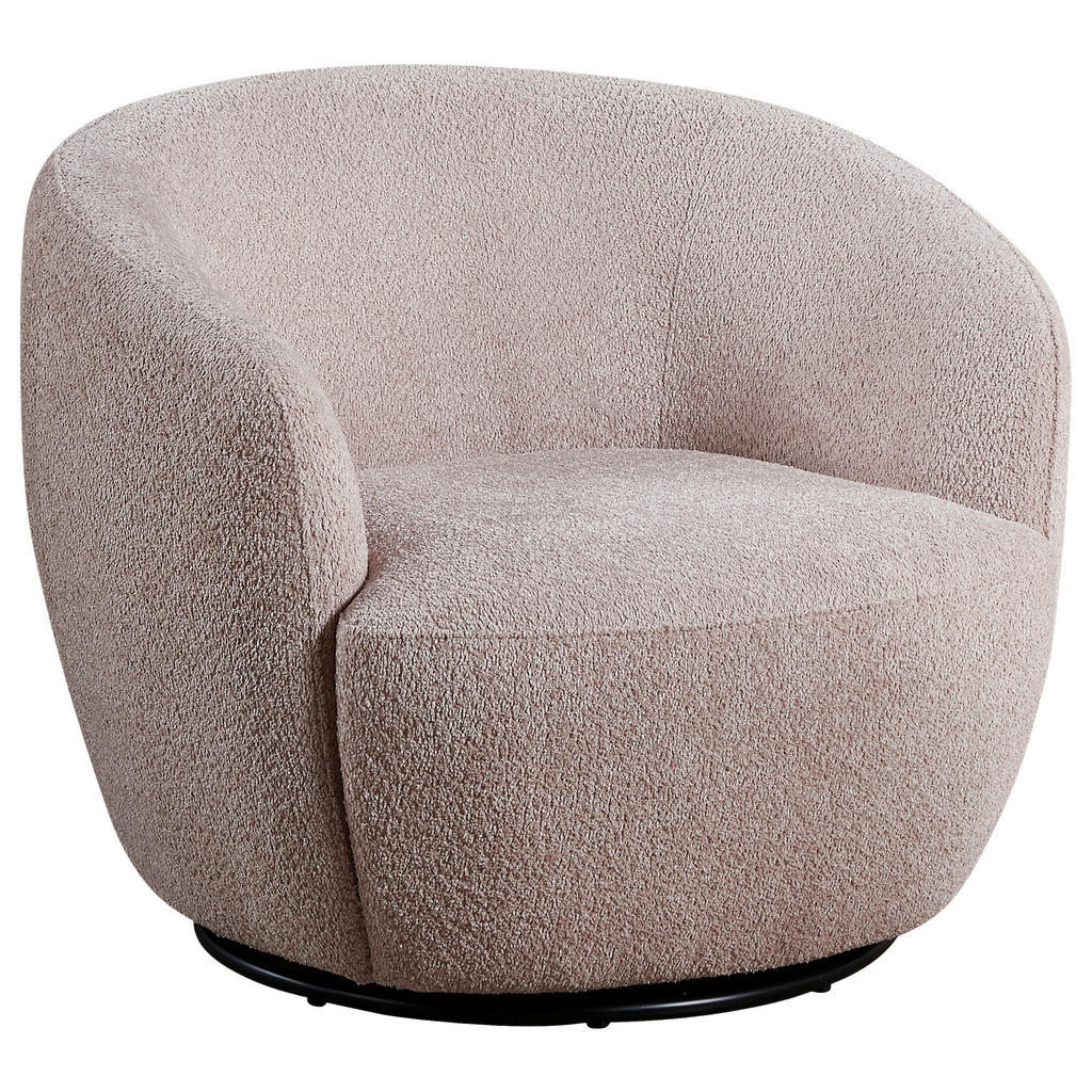 Carryhome KRESLO, textil, ružová.