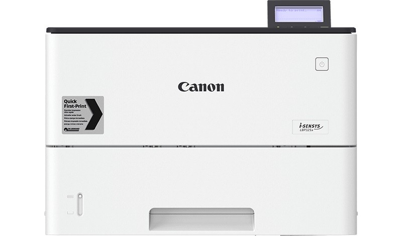 Canon i-SENSYS LBP325x 3515C004 laserová tlačiareň.
Získajte vynikajúcu rýchlosť tlače a flexibilnú manipuláciu s médiami vďaka tejto kompaktnej čiernobielej, laserovej tlačiarni
Modernizujte svoje podnikanie s touto kompaktnou čiernobielou laserovou tlačiarňou.
 
Vysokorýchla tlač
Zvýšte produktivitu svojej firmy vďaka vynikajúcej rýchlosti tlače 43 str./min, resp.
 
Malé rozmery
Využite priestor menšej kancelárie na maximum pomocou výkonej a kompaktnej tlačiarne.
 
Jednoduchá obsluha
Prevezmite kontrolu vďaka používateľsky prívetivému a intuitívnemu päťriadkovému displeju LCD.

* Vysokorýchla tlač
* Malé rozmery
* Jednoduchá obsluha (5 riadkový displej LCD)
* Sieťové rozhranie (Ethernet)
* 3 voliteľné zásobníky papiera
* Vysokorýchlostné pripojenie USB 2.0

Formát tlačiarne:  A4
Rozlíšenie[DPI]:  Až 600 × 600 dpi
Rýchlosť čiernej tlače [str/min]: 

Jednostranne: (A4): až 43 str./min
Obojstranne (A4): až 36 obr./min
Jednostranne: (A5 na šírku): až 65,2 str./min

Tlač prvej strany [sec]:  Približne 5,7 sekundy
Max.
Pamäť [MB]: 1 GB

Obojstranná tlač:  Automatická, Zásobník (štandardný a voliteľný): A4, LTR, LGL, FLS
Používateľská veľkosť – šírka: 210 až 216,0 mm, dĺžka: 279,4 až 355,6 mm 60 až 120 g/m2

Kapacita zásobníka [str]: 

Vkladanie papiera (štandardné):
Zásobník na 550 listov
Viacúčelový zásobník s kapacitou 100 listov

Vkladanie papiera (voliteľné):3× zásobník na 550 listov

Výstup papiera:Kapacita 150 listov lícom nadol

Rozhranie:  USB 2.0 High-Speed, 10BASE-T/100BASE-TX/1000BASE-T
Tlačové jazyky:  UFRII (Ultra Fast Rendering), PCL5e, PCL6, Adobe® PostScript3

Skenner:  nie
Fax:  nie

Spotreba [W]: 

Maximum: približne 1 380 W alebo menej
Pri prevádzke: približne 600 W alebo menej
Pohotovostný režim: približne 10,1 W alebo menej
Režim spánku: približne 1,2 W alebo menej
Typická spotreba elektrickej energie (TEC): 1,5 kWh/týždeň

Hlučnosť [dB]:  Pri prevádzke: 69 dB
Rozmery (Š × H × V):  409 × 376 × 275 mm
Hmotnosť [kg]:  Približne 12,3 kg

Záruka: 24 mesiacov



 
 
 
!
