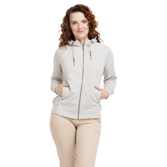 Bushman Dámska mikina Kaya, krémová L.