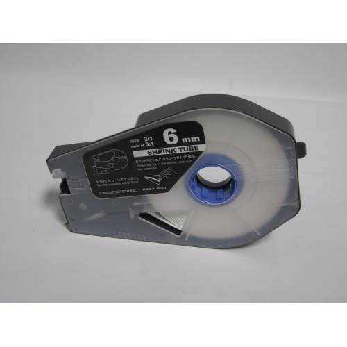 Zmršťovacia bužírka pre Canon / Partex 3476A083, 2:1, 6,4mm x 5m, biela.