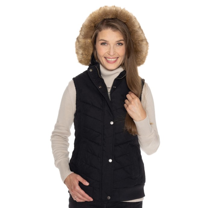 Bushman Weste Reika schwarz XL.