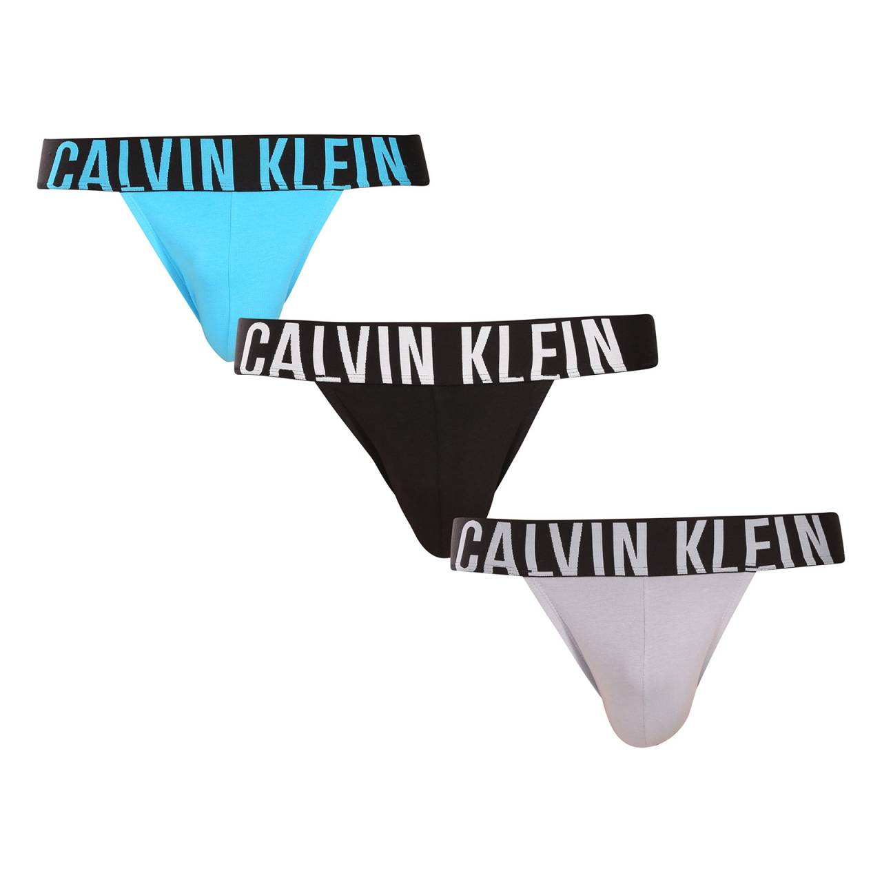 3PACK calzoncillos para hombre Calvin Klein multicolor (NB3606A-VVK) XL.