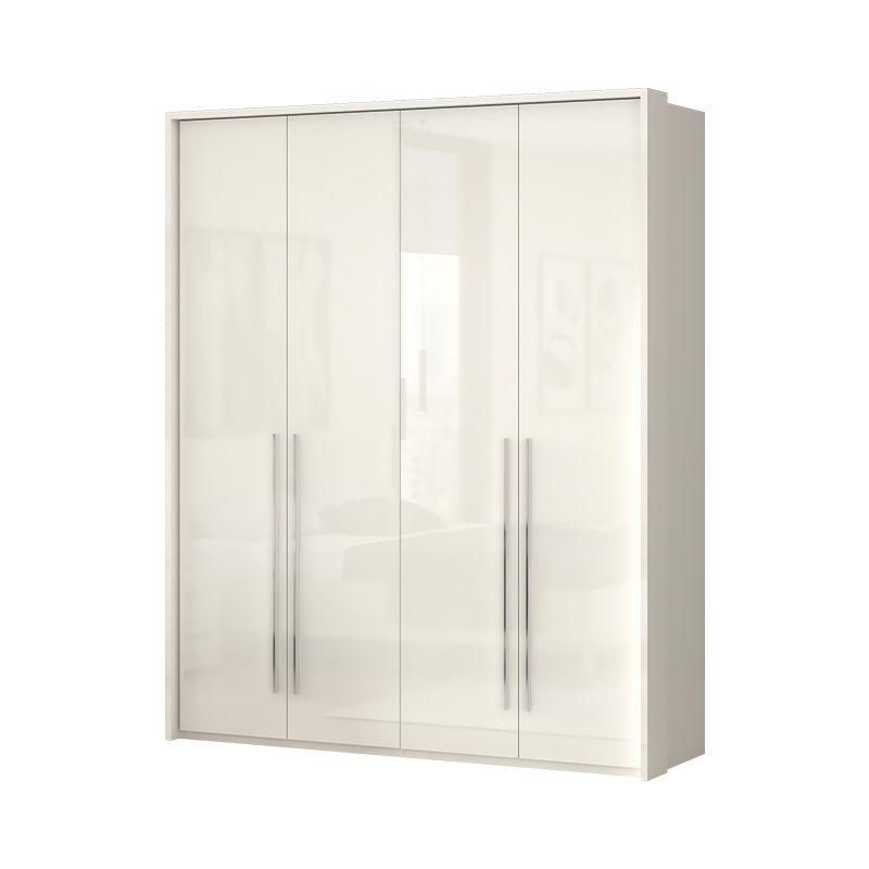 Štvordverová skriňa tiana-béžová - p4a/pn s rámom.

 

Všetky viditeľné strany skrine sú potiahnuté vysoko lesklým UV lakom, ktorý je štyrikrát odolnejší voči fyzickému poškodeniu v porovnaní so štandardným lakom, v tomto prípade odtieňom v teplej béžovej farbe.

 

Varianty štvordverových skríň bez zásuviek:


	P4/PN - Skriňa v základnom prevedení - 182x224x56cm (š, v, h), hmotnosť 159,65 kg
	P4A/PN - Skriňa obohatená o ozdobný rám – 187x226x60cm (š, v, h), hmotnosť 179,15kg
	P4B/PN - Skriňa obohatená o ozdobný rám s osvetlením - 187x226x60cm (š, v, h), hmotnosť 179,5kg


Skriňa sa skladá z dvoch rovnakých dvojdverových častí, v každej z nich sú k dispozícii tri police a jedna šatníková tyč.

 

Varianty štvordverových skríň so zásuvkovou časťou uprostred:


	P42/PN - Skriňa v základnom prevedení - 182x224x56cm (š, v, h), hmotnosť 182,54kg.
	P42A/PN - Skriňa obohatená o ozdobný rám - 187x226x60cm (š, v, h), hmotnosť 155,79kg.
	P42B/PN - Skriňa obohatená o ozdobný rám s osvetlením - 187x226x60cm (š, v, h), hmotnosť 156,44kg.


Dvojdverové časti skrine obsahujú okrem dvoch zásuviek aj jednu širokú policu a jednu širokú šatníkovú tyč.

 

Varianty štvordverových skríň so zásuvkovou časťou na kraji:


	P42-2/PN Skriňa v základnom prevedení - 182x224x56cm (š, v, h), hmotnosť 166,36kg.
	P42A-2/PN Skriňa obohatená o ozdobný rám – 187x226x60cm (š, v, h), hmotnosť 185,86kg.
	P42B-2/PN Skriňa obohatená o ozdobný rám s osvetlením – 187x226x60cm (š, v, h), hmotnosť 186,21kg.


Dvojdverová časť skrine so zásuvkami obsahuje aj jednu širokú policu a jednu širokú šatníkovú tyč.

 

Varianty štvordverových skríň s dvoma zásuvkovými časťami:


	P44/PN - Skriňa v základnom prevedení - 182x224x56cm (š, v, h), hmotnosť 173,07kg.
	P44A/PN - Skriňa obohatená o ozdobný rám - 187x226x60cm (š, v, h), hmotnosť 192,57kg.
	P44B/PN - Skriňa obohatená o ozdobný rám s osvetlením - 187x226x60cm (š, v, h), hmotnosť 192,92kg.


Každá z dvojdverovej časti skrine so zásuvkami obsahuje okrem týchto dvoch zásuviek aj jednu širokú policu a jednu širokú šatníkovú tyč.

 

Pomocou doplnkového vybavenia, ktoré nájdete v súvisiacom tovare nižšie, si môžete každú zo skríň ešte viac prispôsobiť svojim potrebám.

Všetky produkty z kolekcie Tiana nájdete nižšie v súvisiacom tovare.