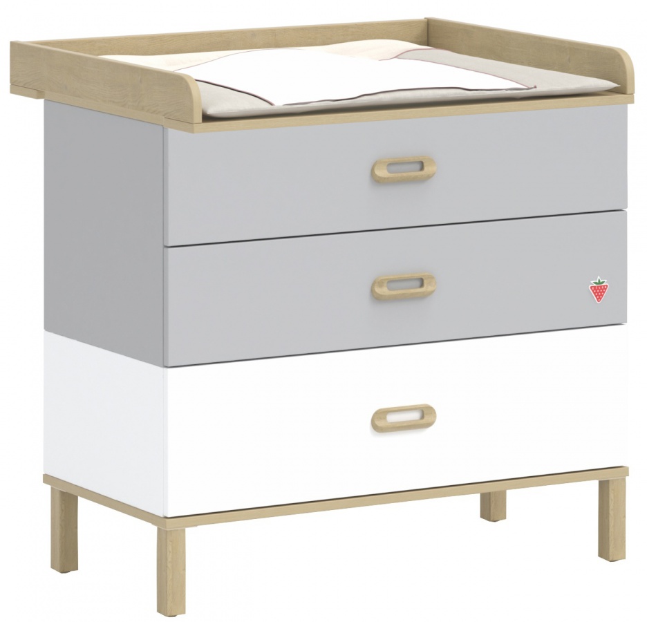 Komoda s prebaľovacím pultom simba - šedá/biela/dub.

 

Ku komode patrí prebaľovací pult 2v1, u ktorého bolo pamätané na praktické využitie aj potom, čo dieťa odrastie plienkam.

 

Rozmery komody s prebaľovacím pultom Simba sú 88x89x64,5cm (š, v, h).


Všetky produkty z kolekcie Simba nájdete nižšie v súvisiacom tovare.